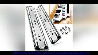 CXHIIA Heavy Duty Drawer Slides Full Extension Side Mount 12 14 16 18 20 22 24 26 28 30 32 34 36 40