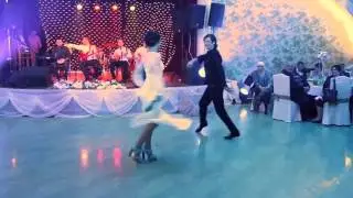 GEORGIANS dance GREAT at Georgian wedding-Грузинская свадьба