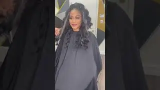 Transforming the KIMA Ocean Wave into a Bob Cut | Harlem 125 x SabrinasBeauty #shorts