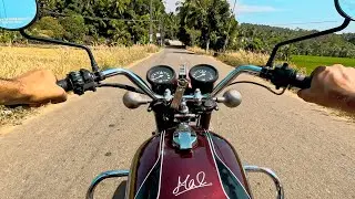 Yamaha Rd 350 Riding sound  #rd350 ,#yamaha 