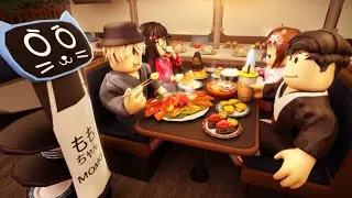 On VISITE un RESTAURANT de SUSHI sur ROBLOX