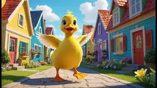 Ducky Flappy Wings Go Flap Flap Flap | Lively Duck Rhyme for Toddlers | Fun Flapping Wings Song