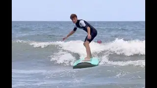 Private Surfing Lesson Daytona Beach 6-29-25