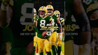 The Top 25 RB&rsquo;s in Fantasy Football This Season #shorts #nfl