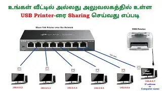 Turn your USB printer into a shared network with just one click | Share USB Printer over the Network