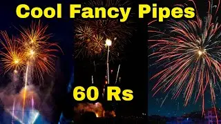 Super  Fancy pipe testing video|Top height fancy crackers with crackling sound|Super cool Skyshots