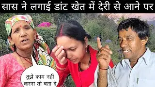 सास ने लगाई डांट खेत में देरी से आने पर | ससुर जी ने दिया मेरा साथ 