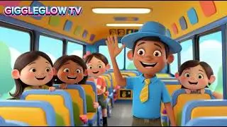 The Wheels on the Bus | Nursery Rhyme Song for Kids | GiggleGlow TV | Fun Sing-Along 🚙 