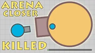 KILLING ARENA CLOSER!!! ARENA CLOSER DEFEATED! (Diep.io Hack/Mod)