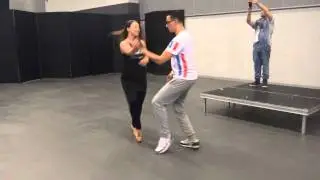 Bachata Guajira with Samy El Magico and Justyna Pyras at KOB 2014