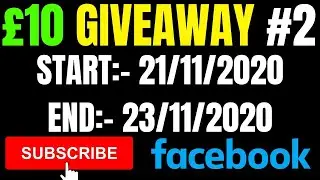 Win &pound;10 Paypal Free Money | Giveaway #2