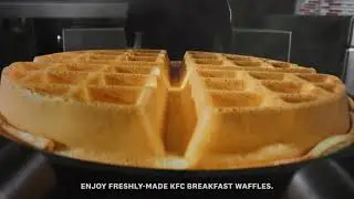 KFC Breakfast Waffles - Freshly Made