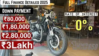 2025 Royal Enfield Super Meteor650💚| DownPayment | ROI | Interest Amount | Full Finance Detailed