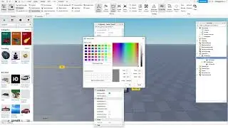 КАК СДЕЛАТЬ КНОПКУ С ОКНОМ В ROBLOX-STUDIO !