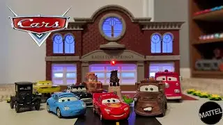 Disney Cars Precision Series RS Courthouse/ Fire Department Set &mdash; Custom Built 3D Printed Set