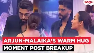 Exes Arjun Kapoor, Malaika Arora's warm HUG in RARE reunion at Homebound Premiere after Breakup