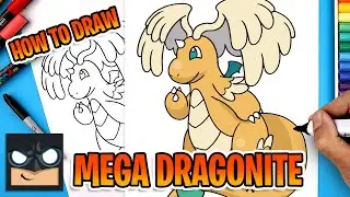 How to Draw Mega Dragonite | Pokemon