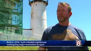 York's Nubble Lighthouse undergoing major renovation project