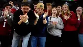 CBB on ESPN SEC Net+ intro - Arkansas vs. LSU, as it's only 13 degrees outside in Fayetteville, AR