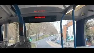 The stagecoach 99 bus aodio computer talikng