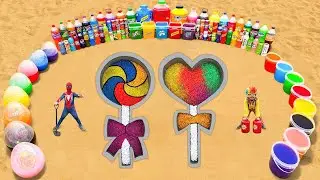 Как сделать конфеты из шариков Orbeez, гигантской Coca Cola, воздушных шаров Fanta, 7up и газиров...