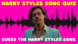 Harry Styles Music Quiz | Guess the Harry Styles Song | Music Quiz