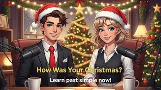 How Was Your Christmas? 🎄 | Learn Past Simple Now! | English Speak Studio❣️