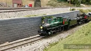 Southern DoubleHeader Southern Steam on the Mainline Bachamnn Spectrum 4-4-0s 3858 and 3854