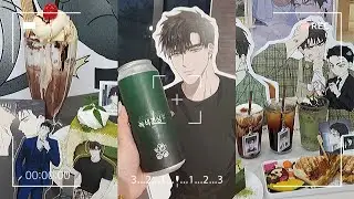 ☕ Under the Green Light x Mofun 💚 Korean BL Collab cafe VLOG
