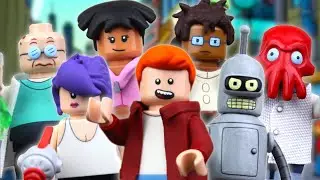 LEGO Futurama: Planet Express Crew - Custom Minifigures