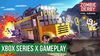 Zombie Derby Pixel Survival - Xbox Series X Gameplay