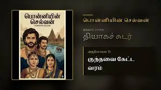 PS Pt 5 Ch 13 | குந்தவை கேட்ட வரம் | Thiyaga Sudar