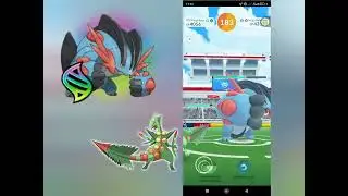 Mega swampert em pok&eacute;mon Go ,feito s&oacute; com mega sceptile #pokemongo #scopely #solo 