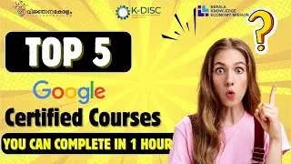 Top 5 Google Certified Courses You Can Complete in 1 Hour | FREE via DWMS on Coursera
