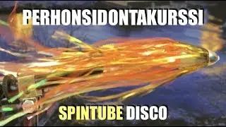 Spintube Disco - Heittoperho hauelle - Perhonsidonta - Perhonsidontakurssi - Eumer - Perhokalastus