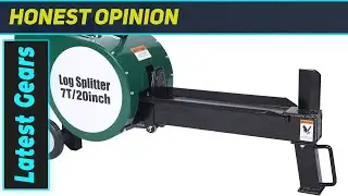 Best Electric Log Splitter? 7-Ton DMLAKE Splitter Tested!