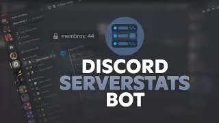 How to Create a Member Counter on Discord ✍️ ServerStats Bot