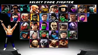 Mortal Kombat Trilogy - Аркадная версия - MK Complete 2025 - Джонни Кейдж MK2 - Геймплей 4K - 60 FPS