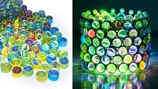 Marble lamp Easy Crafts Idea - 10 minute crafts