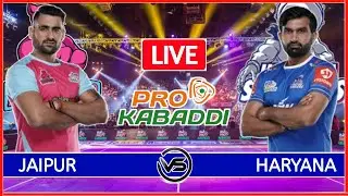 Vivo Pro Kabaddi Live: Haryana Steelers vs Jaipur Pink Panthers Live | HAR vs JAI Pro Kabaddi Live