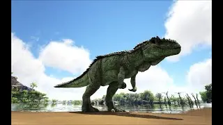 ARK Taming Giganotosaurus (Gone Wrong)