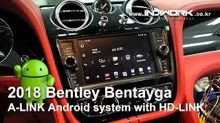 Android system for 2018Bentley bentayga MIB2  by 인디웍 indiwork