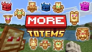 More Totems (MCPE) Bedrock Edition Free Addon/Mod