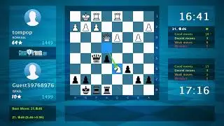 Chess Game Analysis: tompop - Guest39768976 : 0-1 (By ChessFriends.com)