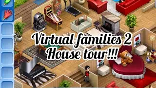 Virtual Families 2 | House Tour!!!