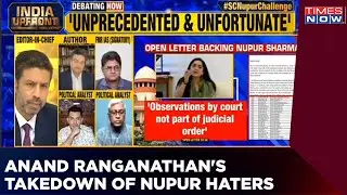 Anand Ranganathan Points Out Hypocrisy Of Not Questioning SC, But Scapegoating Nupur Sharma | News