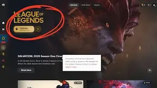 League of Legends Stuck on Checking File Size During Update Fix