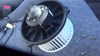 Replacing blower motor on 1996 to 2000 Honda Civic