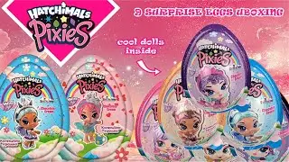 9 Kinder Joy for Girls Unboxing | Hatchimals Pixies | Disney Princess