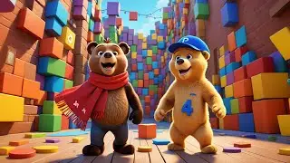 Five Little Bears Add and Subtract | Math Song for Kids | Nursery Rhymes and Learning Fun